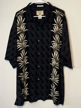 Hibiscus Hawaii Men's Size XXL Tropical Hawaiian Shirt 100% Rayon.